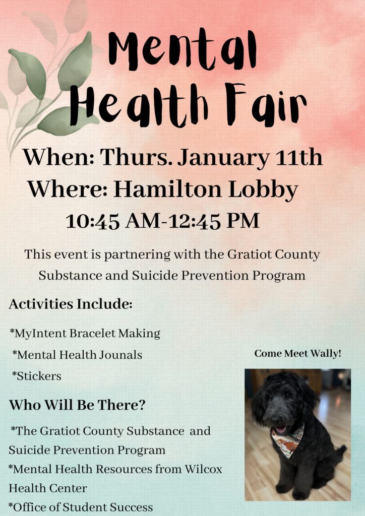 Mental Health Fair Alma College